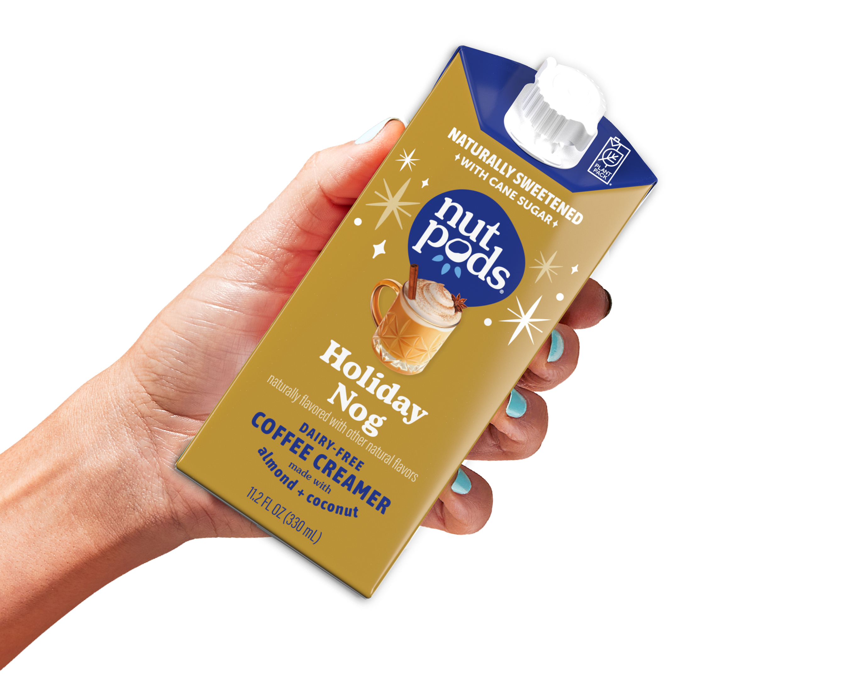 Sweetened Holiday Nog