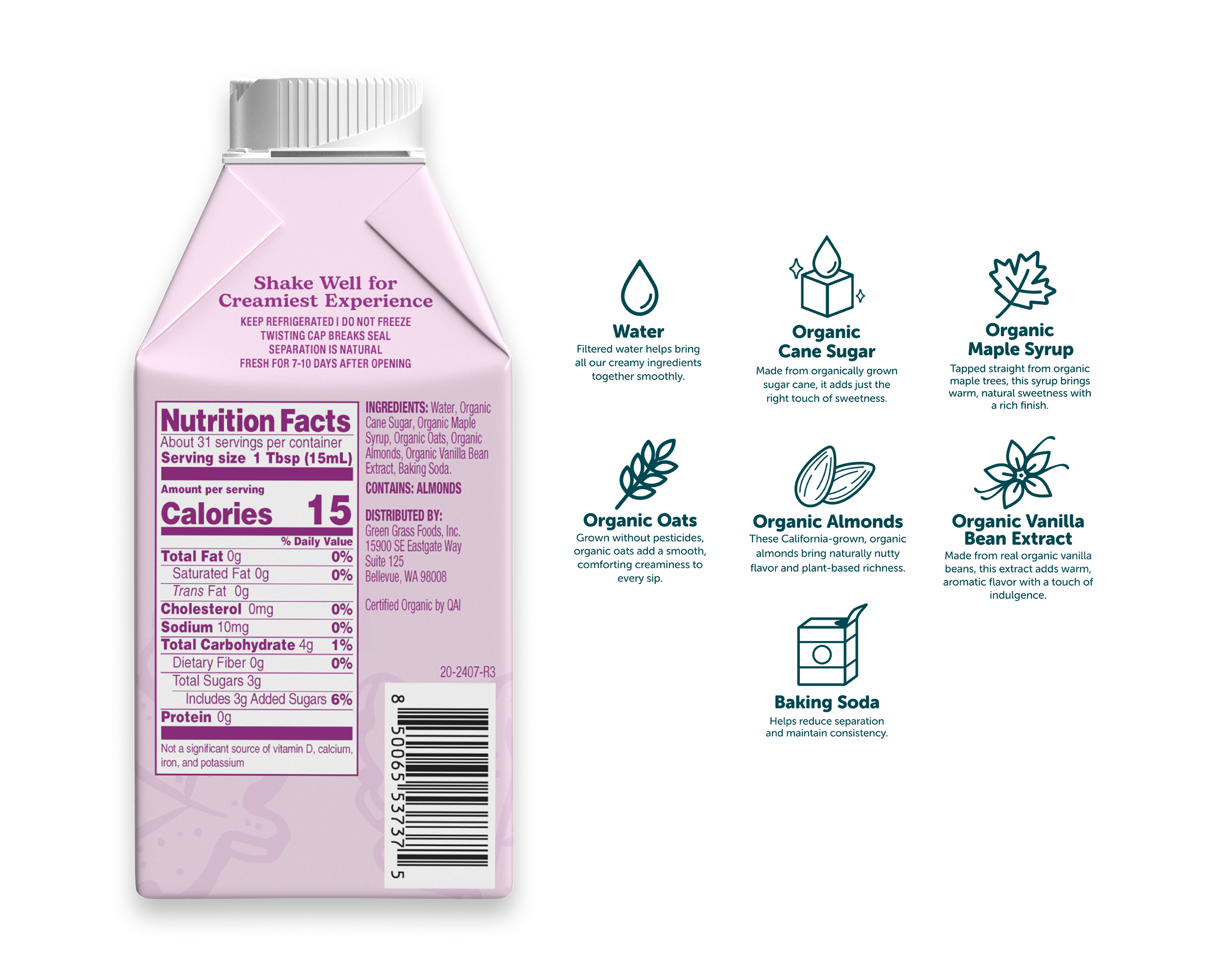 Organic Simply Maple Macchiato