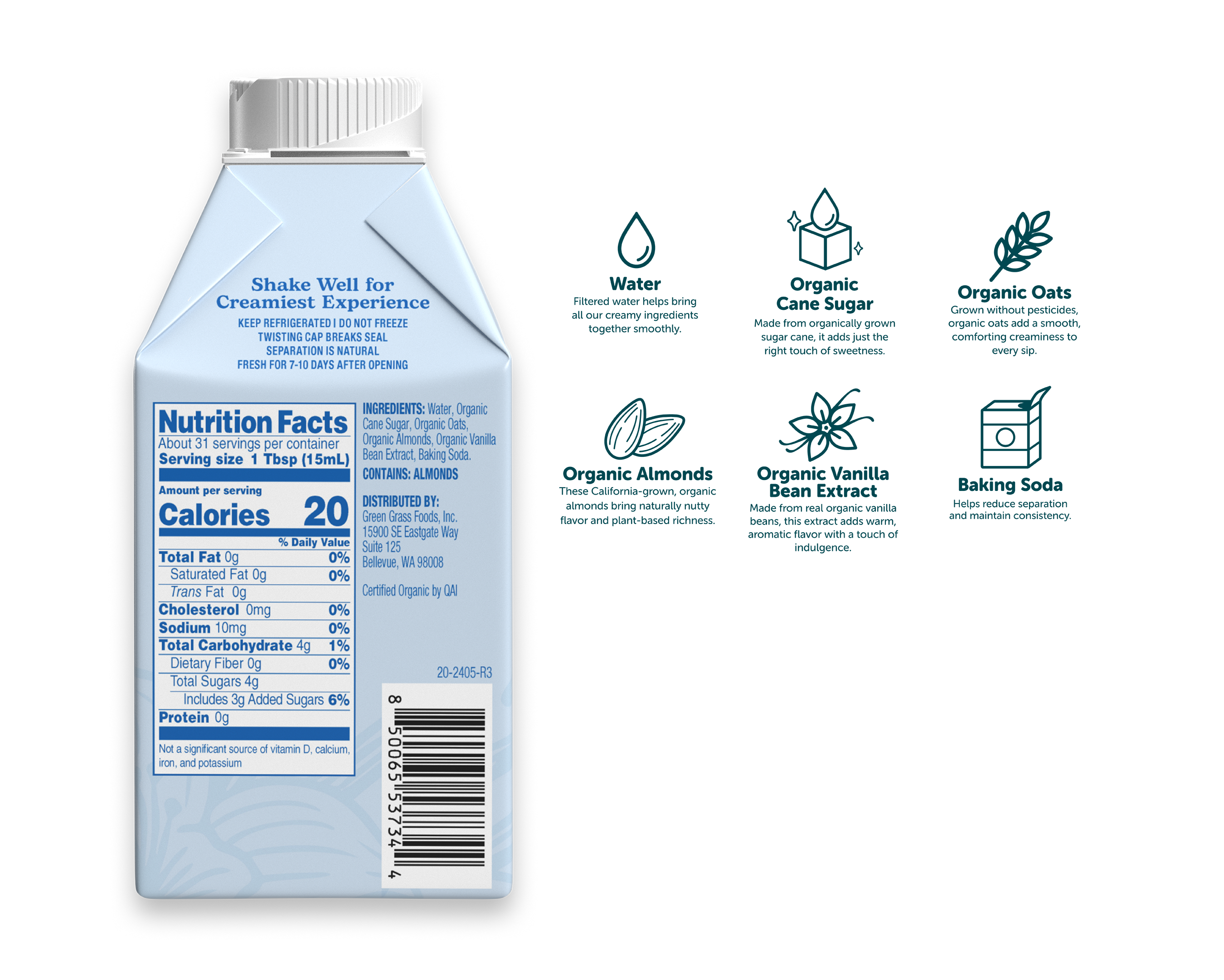 Organic Simply Vanilla Bean