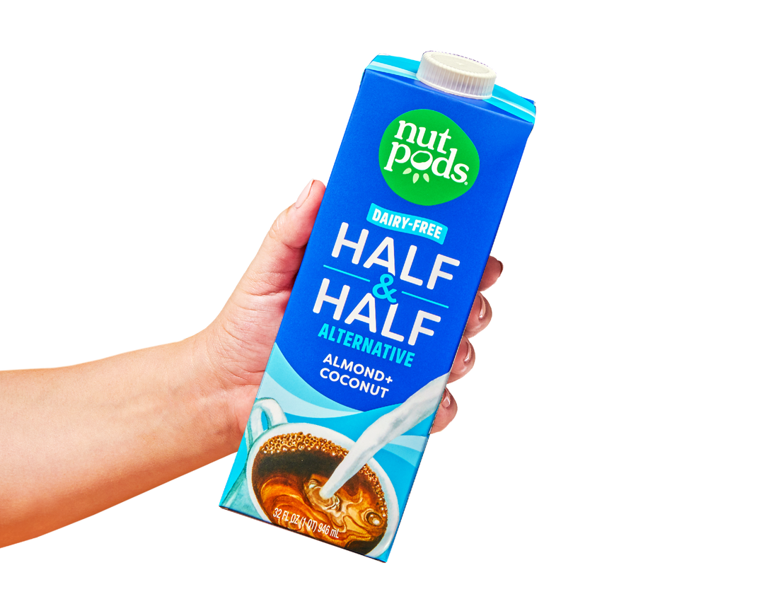 Half half nutpods dairy free creamer