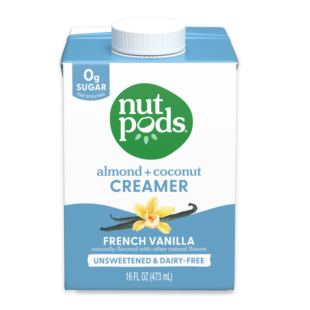 nutpods unsweetened dairy free coffee creamer (french vanilla) Whole30 ...