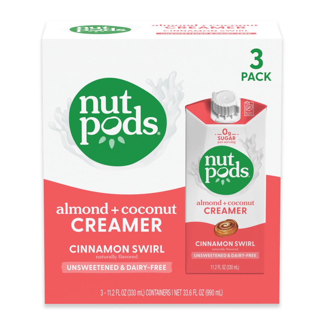 nutpods Dairy Free Coffee Creamer - Whole30, Paleo, Keto, Vegan ...