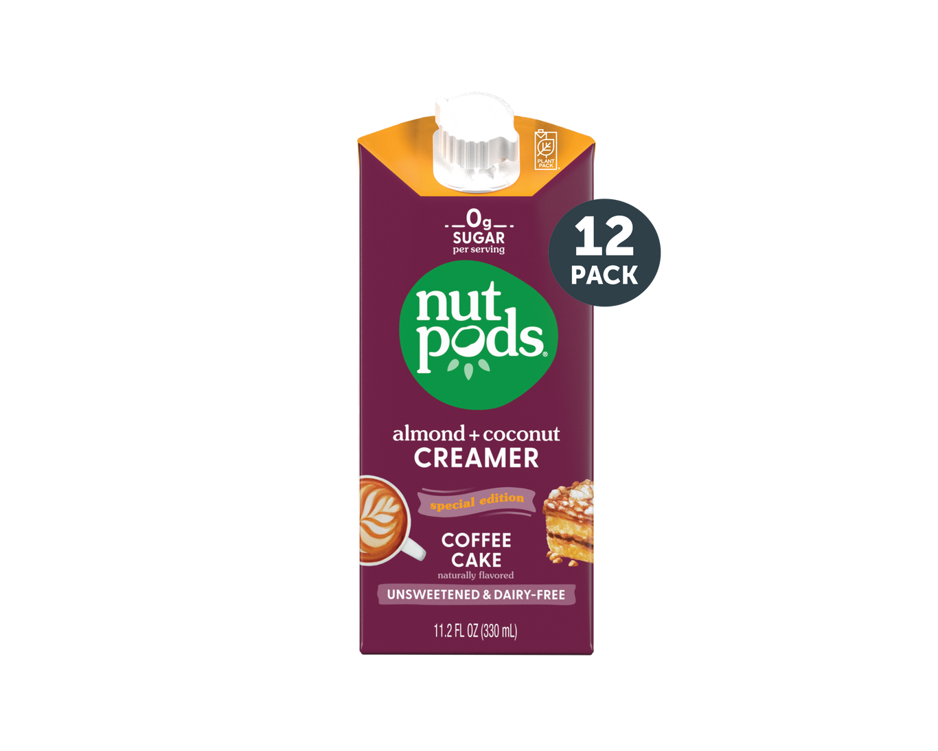Coffee Cake nutpods DairyFree Creamer