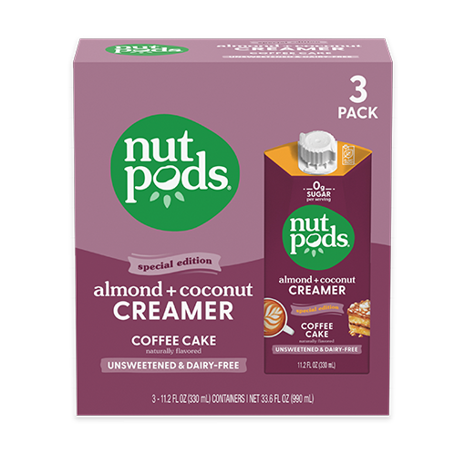 Coffee Cake nutpods DairyFree Creamer